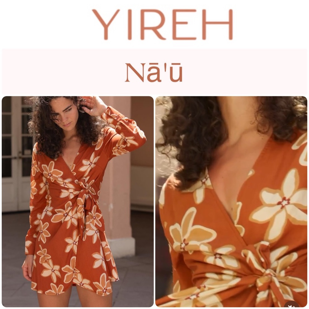 NWT YIREH ✨ Hawaii • Mara Dress • SMALL • Nã'ũ • Wrap